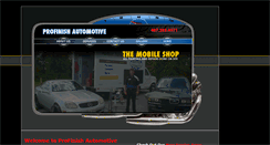 Desktop Screenshot of profinishautomotive.com